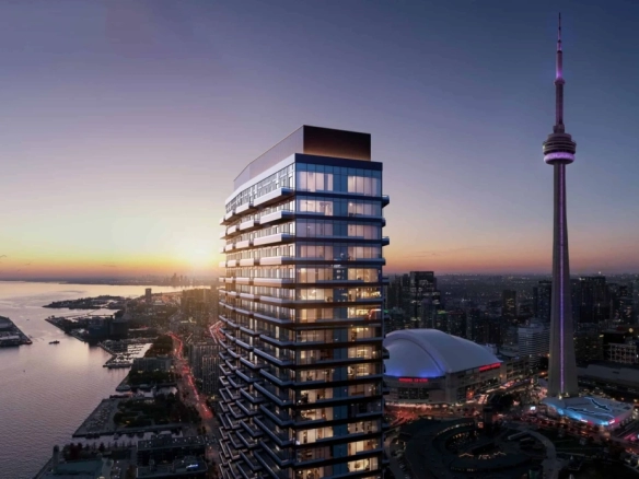 Q-Tower-Condos-View-of-Exterior-Upper-Levels-at-Dusk-with-CN-Tower-1024x695 (1)