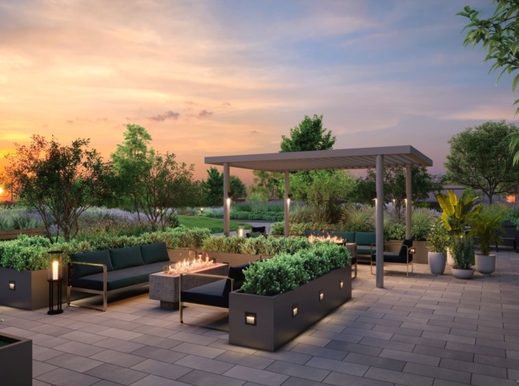 Union City Terrace Dusk
