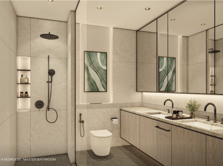 1-4 BEDROOM - MASTER BATHROOM