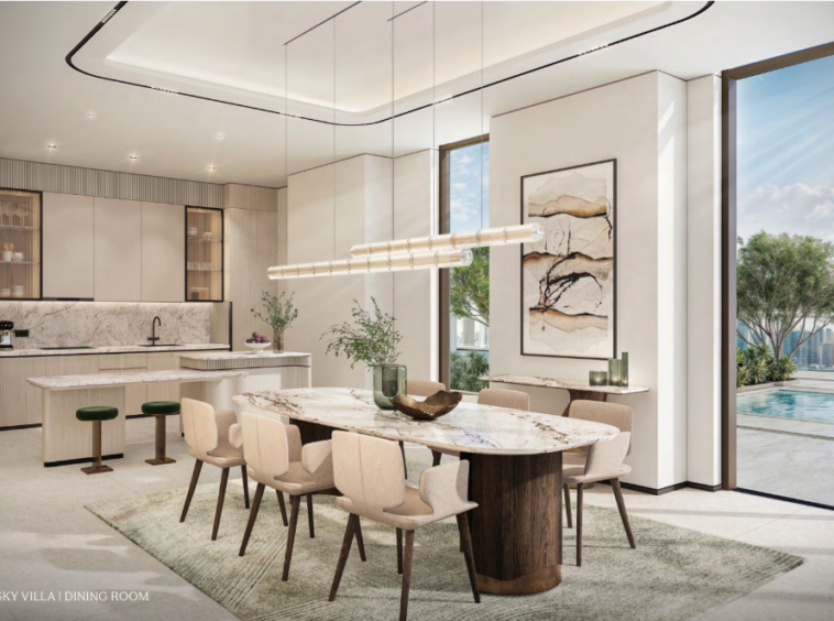 SKY VILLA - DINING ROOM