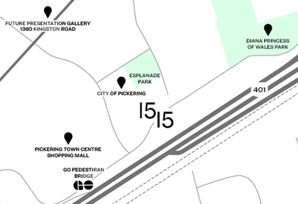 1515 Pickering Parkway Condos location map