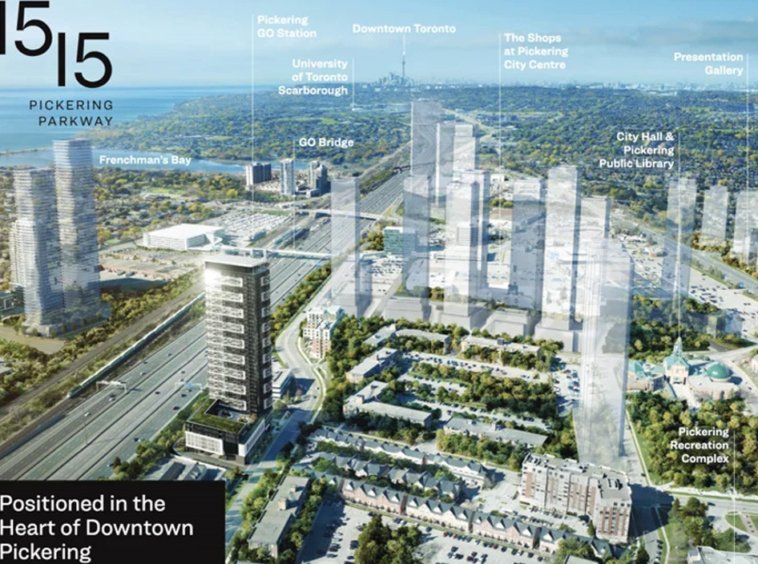 1515 Pickering Parkway Condos Split Screen Upper Level & Tower 1