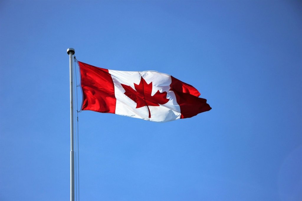 The Canadian flag