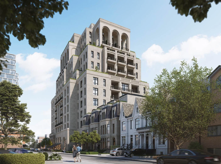 1 Marlborough luxury boutique condo at 1140 Yonge Street, Rosedale Summerhill, Midtown Toronto
