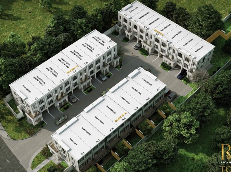 RH Town Manors - Site Plan